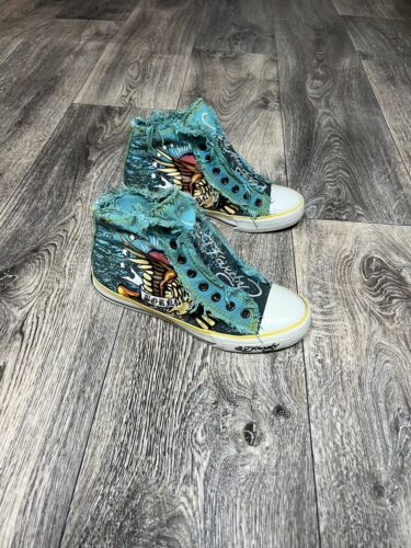 Mens Vintage Ed Hardy sneakers shoes y2k rare | eBay Mens Vintage Ed Hardy sneakers shoes y2k rare | eBay