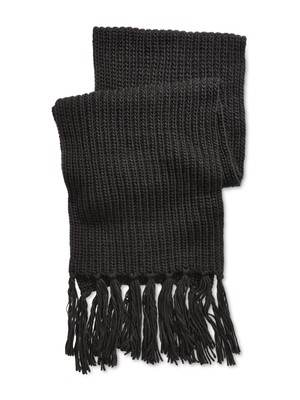 

STEVE MADDEN Черный шарф-одеяло