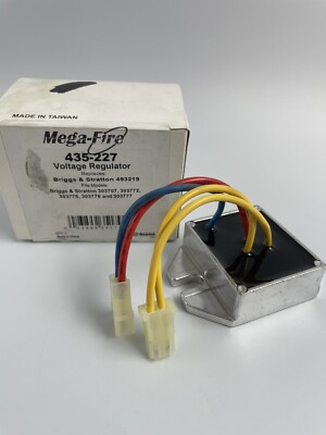 NOS Stens 435-227 Voltage Regulator - Replacement for Briggs & Stratton 493219