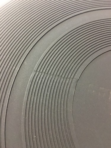 Pioneer turntable rubber mat from Pioneer PL-250 Turntable 11