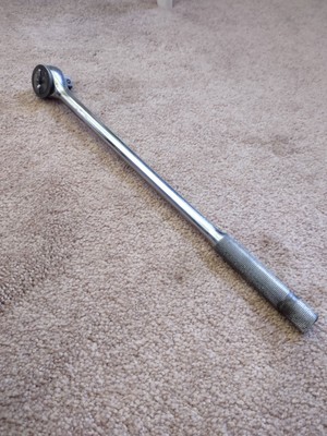 PROTO TOOLS #5454S 1/2 Dr  16''Long Handle Fine Tooth Thumb Wheel Quick Ratchet