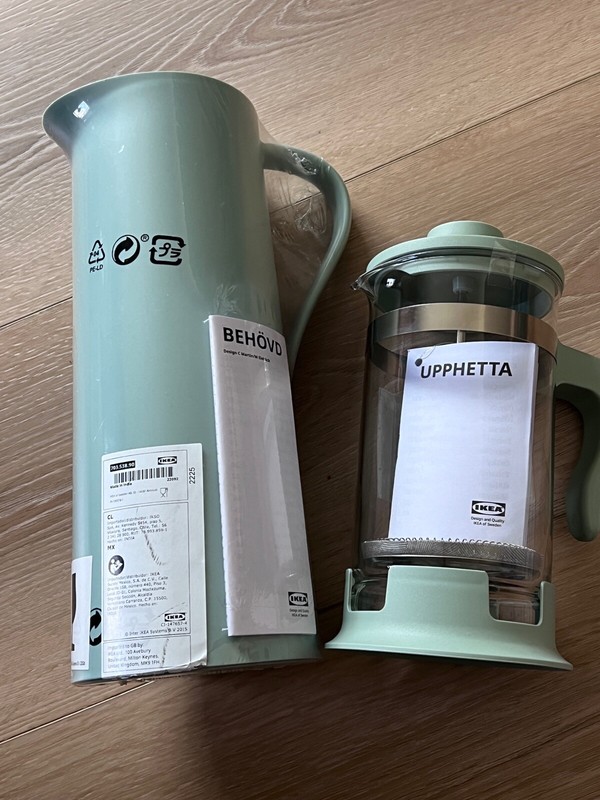 Coffee Maker 34 Oz Behovd Vacuum Carafe Green