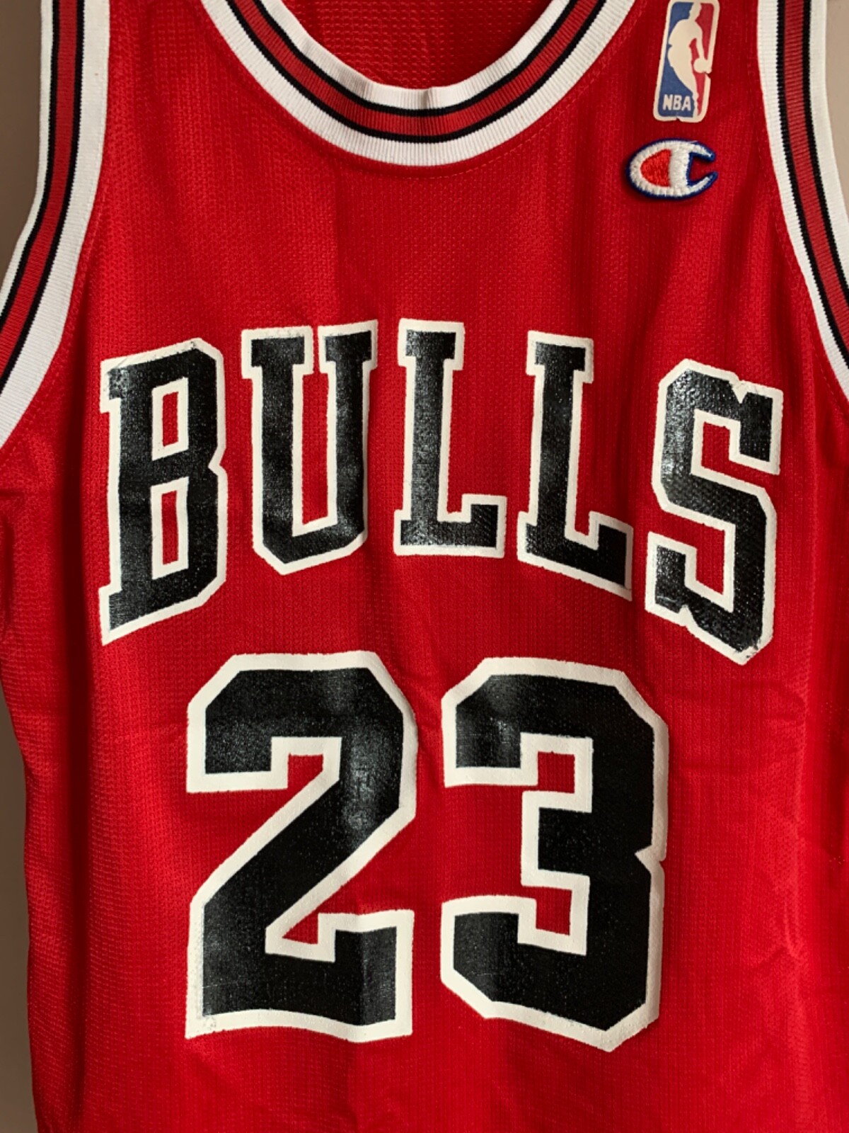 Chicago Bulls Vintage 90s Basketball Jersey Champion NBA JORDAN