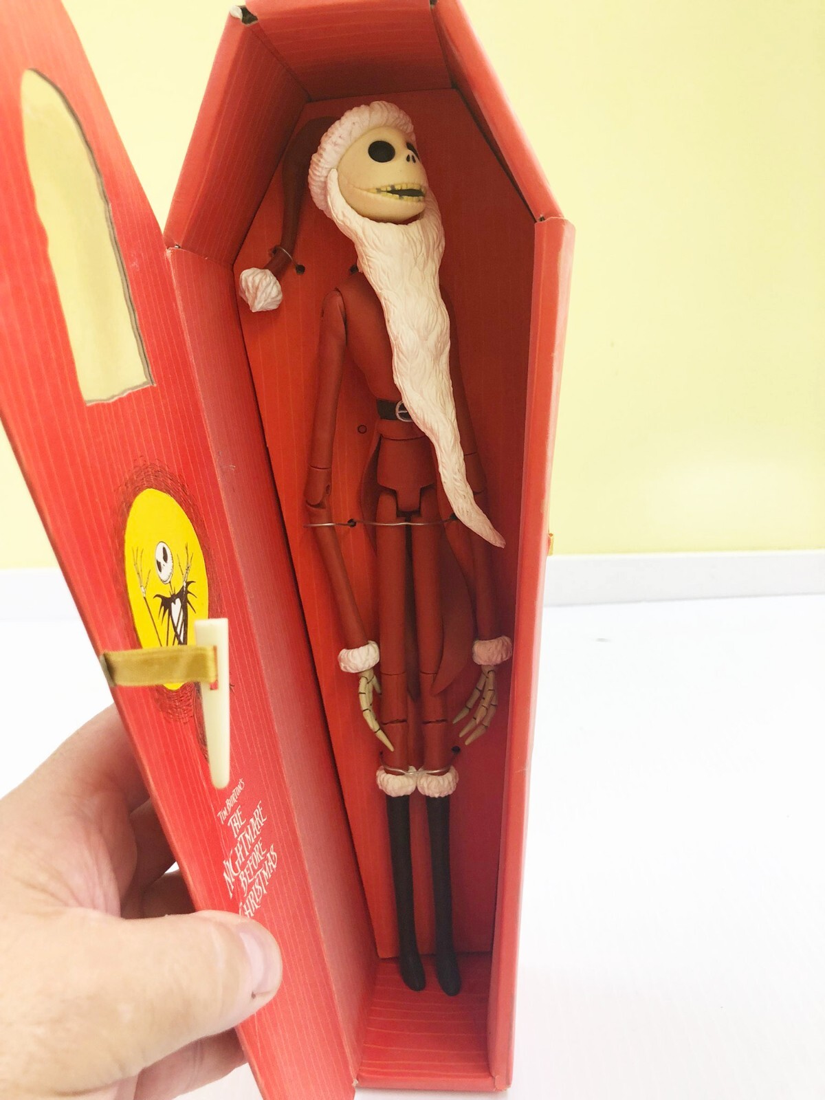 Santa Jack フィギュア Nightmare Before Christmas Vintage Santa Jack in Coffin