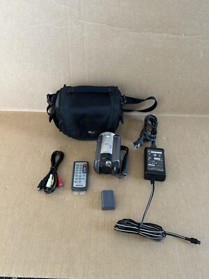 Sony Handycam DCR-SR82 HDD Digital 60GB Camcorder Nightshot BUNDLE -WORKS GREAT