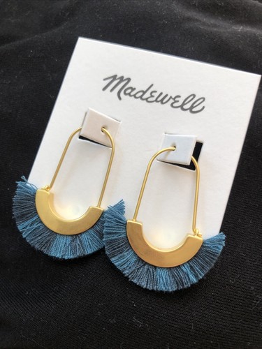 Madewell fringe hoop earrings discount