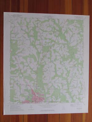 Cairo North Georgia 1976 Original Vintage USGS Topo Map