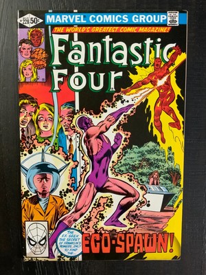 Fantastic Four #228 VG Bronze Age comic featuring Franklin Richards!