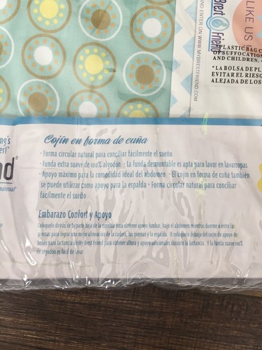 My Brest Friend Pregnancy Wedge – Natural Belly Support sunburst, NEW, Free ship