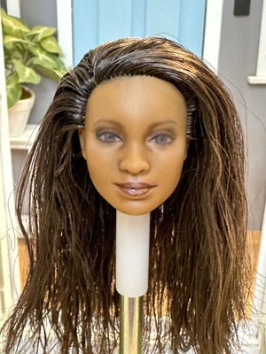 OOAK Custom  Repainted Barbie (Head Only)
