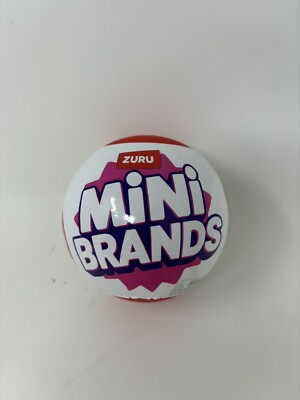 Mini Brands KFC One Mystery Capsule By ZURU Real 5 Pieces Miniature Toys Inside