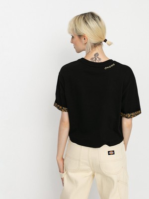 

Черная женская футболка Vans Strauberry Boxy SS Lifestyle, спортивная футболка, Черный, Vans Strauberry Boxy SS Lifestyle T-Shirt