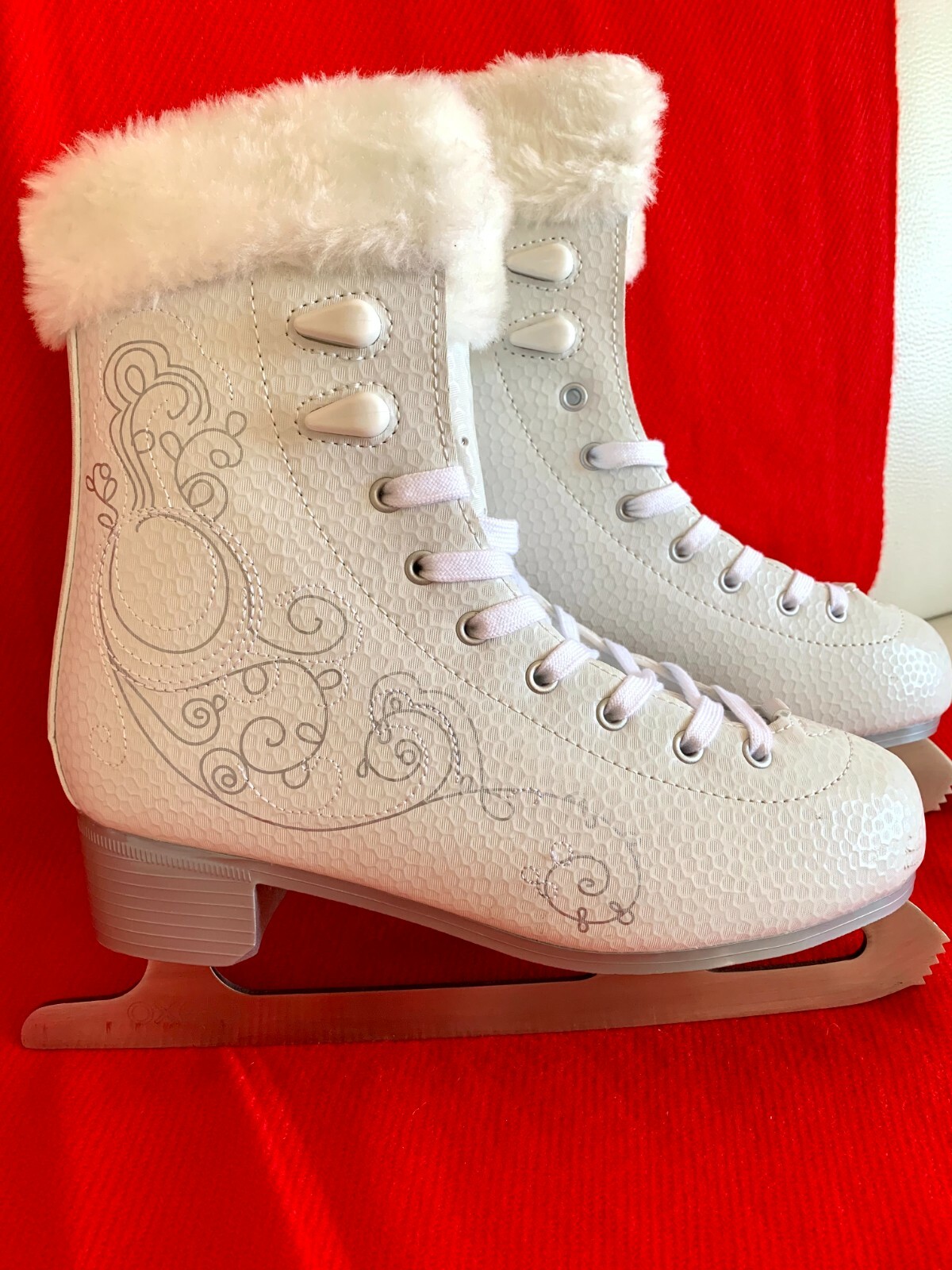Schlittschuhe / Eislaufen / Eislaufschuhe / warm gefüttert / Oxelo / Einsteiger 