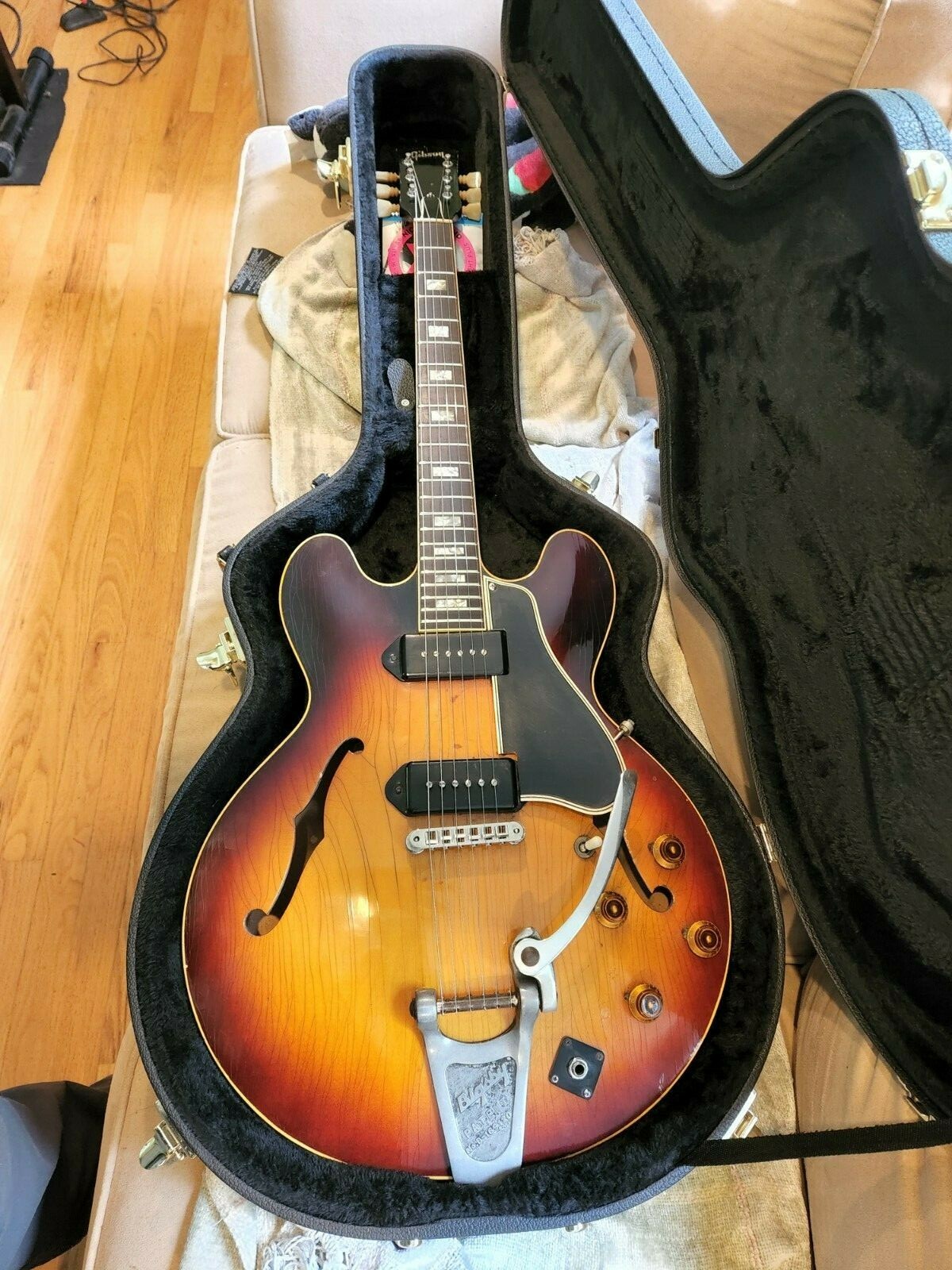 Gibson ES-330TD 1969年 ヴィンテージ ES-330 Vintage 1969 Gibson ES-330 TD Electric Guitar Sunburst
