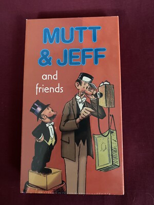 Mutt &Jeff and friends VHS 1994 Unicorn Videos new factory sealed. Free Shipping