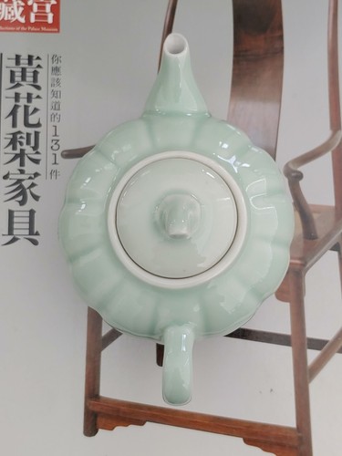 送料無料　中国古玩 堆朱壺　時代物　高さ15ｃｍ 宜興紫砂壺小煤窯朱泥高梨形壺100cc功夫茶具– 嵐雲茶業