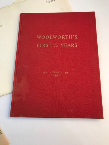 FW WOOLWORTH 75TH Anniv 1879-1954 Book 1ST VARIETY 5 & 10 STORE Plus 1979 News