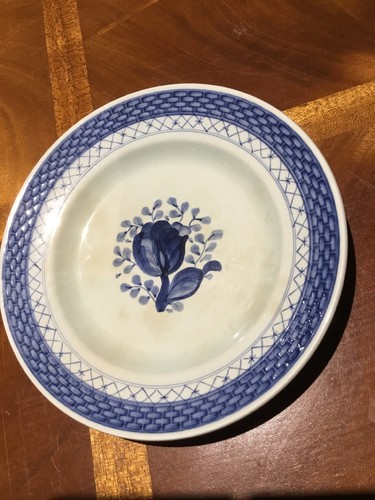 Old Denmark Tranquebar Blue Plate