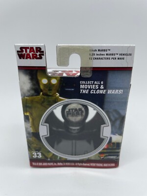 Star Wars Marbs Series 3 #33 C-3PO Marble and Base, Jakks Pacific 2009