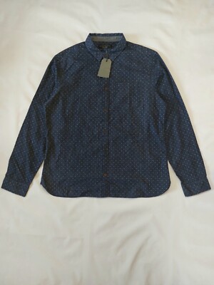 allsaints danko long sleeve shirt