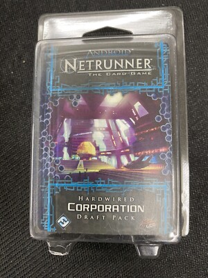 Android Netrunner The Card Game Hardwired Corporation Draft Pack TCG NEW