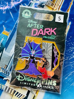 2024 Disney Parks After Dark Villains Spot Light Yzma & Kronk Pin LE 750