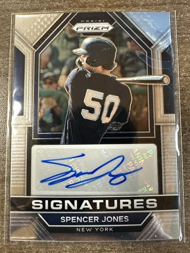 Spencer Jones 2023 Panini Prizm Signatures Auto SIG-SJ | eBay