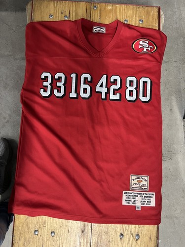 Rare 49ers Authentic Players of the Century by Jeff Hamilton