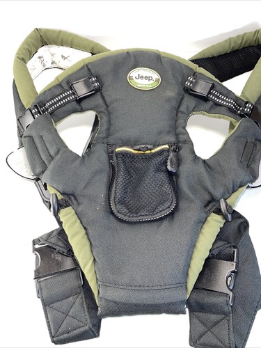 JEEP 2-in-1 Baby Traveler Infant Carrier Front Backpack Kolcraft Adjustable