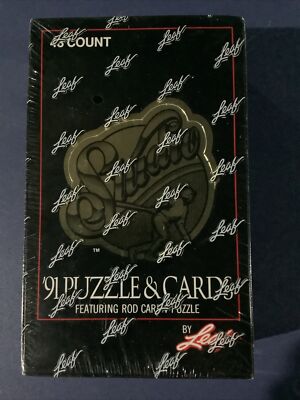 1991 LEAF STUDIO BASEBALL CARDS FACTORY-SEALED BOX (48 PACKS) First Yr of Issue