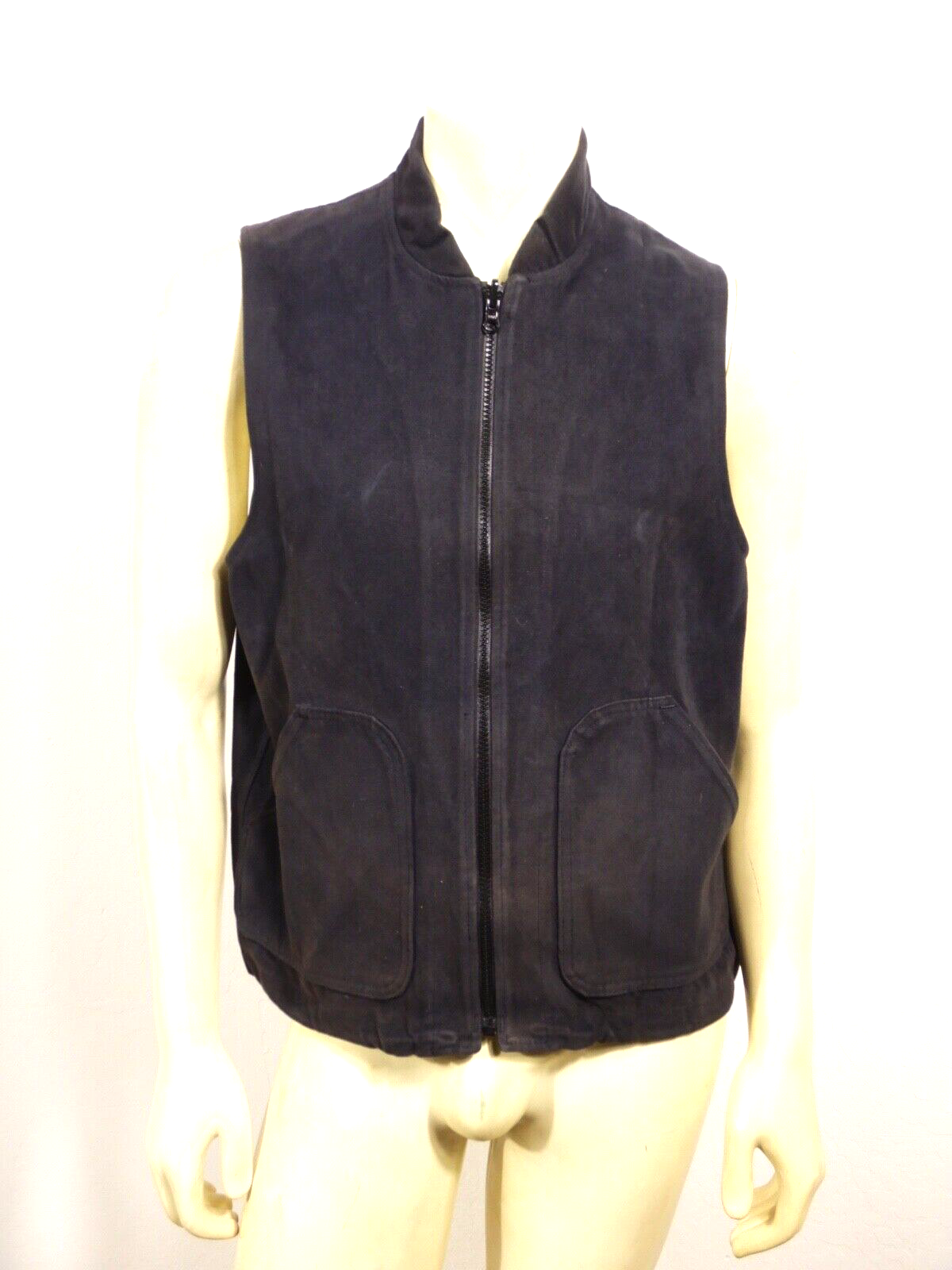 FILSON Style #10035 Moleskin Vest Liner Blue SHOULDER FADE Size SMALL