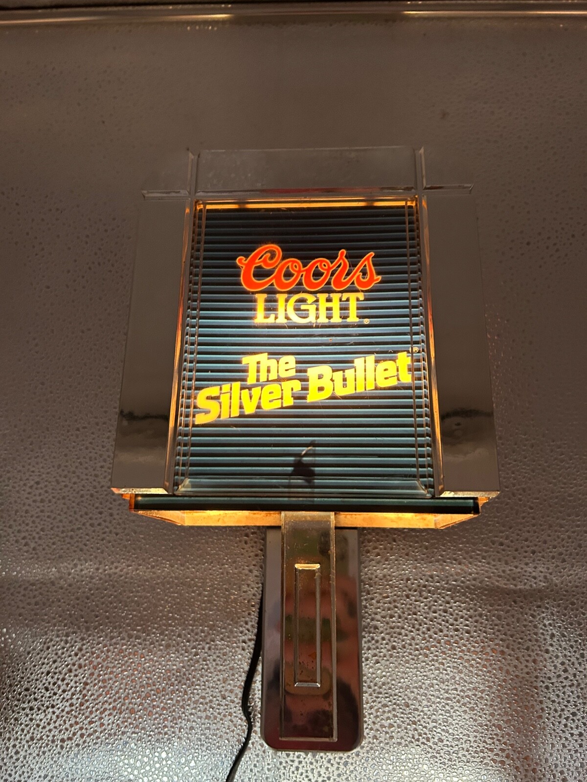 andy Silver Bullet ネオン看板 Coors Light andy Silver Bullet