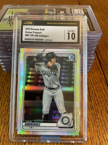 その他 bowman Julio Rodriguez psa10 chrome PSA 10 JULIO RODRIGUEZ 2019 Bowman Chrome Draft Mariners