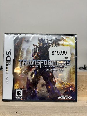 New Transformers- Dark of the Moon- Autobots Nintendo DS (2011) Sealed