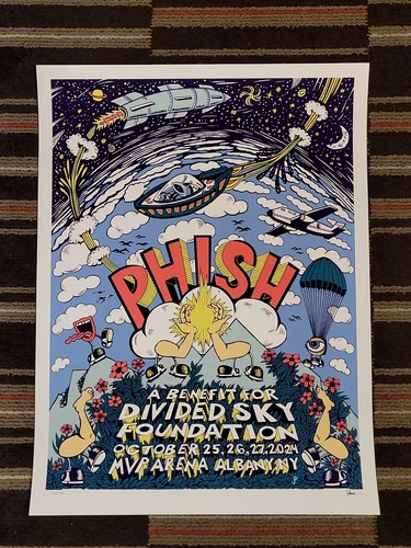 phish ポスター PHISH SPHERE SLOT MACHINE POSTER LEWY JONES FOIL - NOT