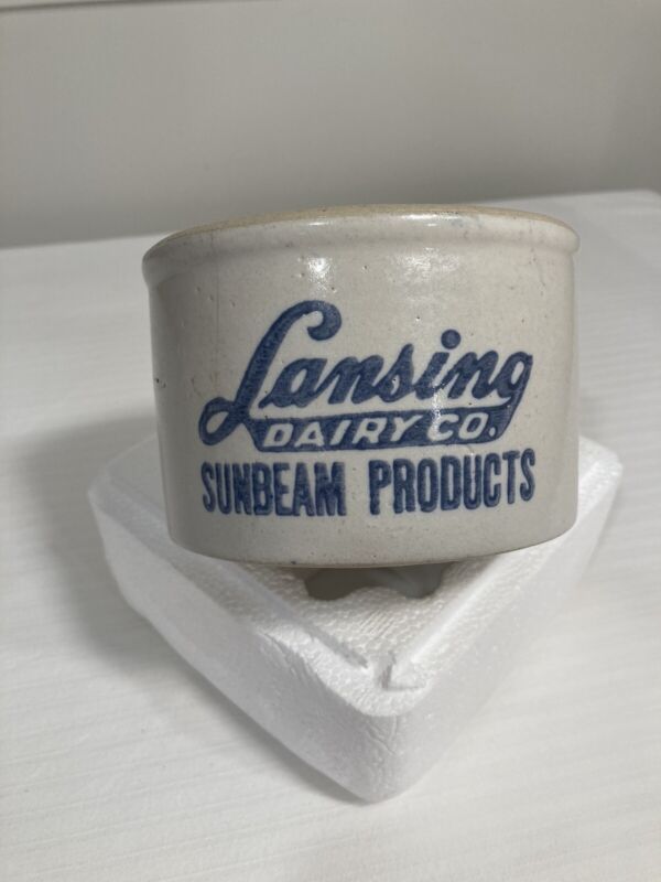 Lansing Dairy Co. Sunbeam Products Butter Crock
