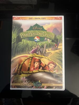 Pixie Hollow Games DVD Includes Digital Copy New Sealed Disney Fairies 