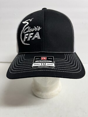 FFA Future Farmers of America Clovis Trucker Hat Cap Snapback Mesh Back Script