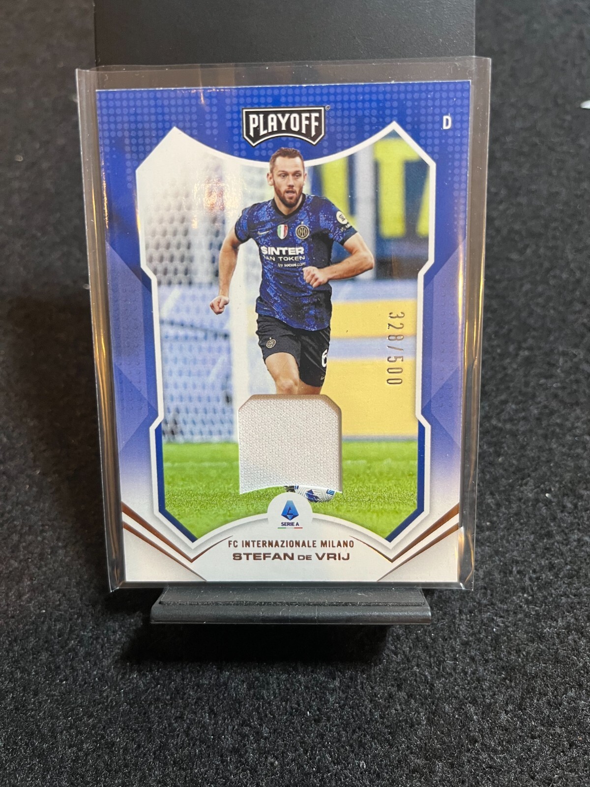 その他 Stefan de Vrij Team Crests Patch 10/10 2020-21 Panini Obsidian STEFAN DE VRIJ PATCH #d /149! Inter