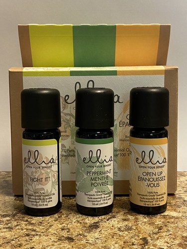 S Set - Fight It, Peppermint & Open Up/10ml Ea. New!