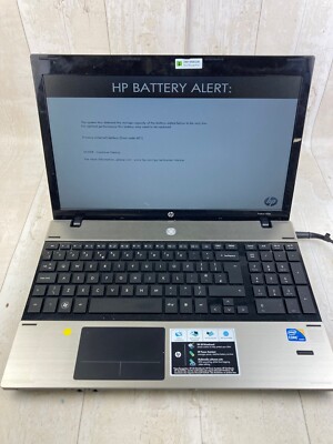 HP ProBook 4520s - Laptop - Windows 10- Core i3 - 15.5" - Tested - Low Battery