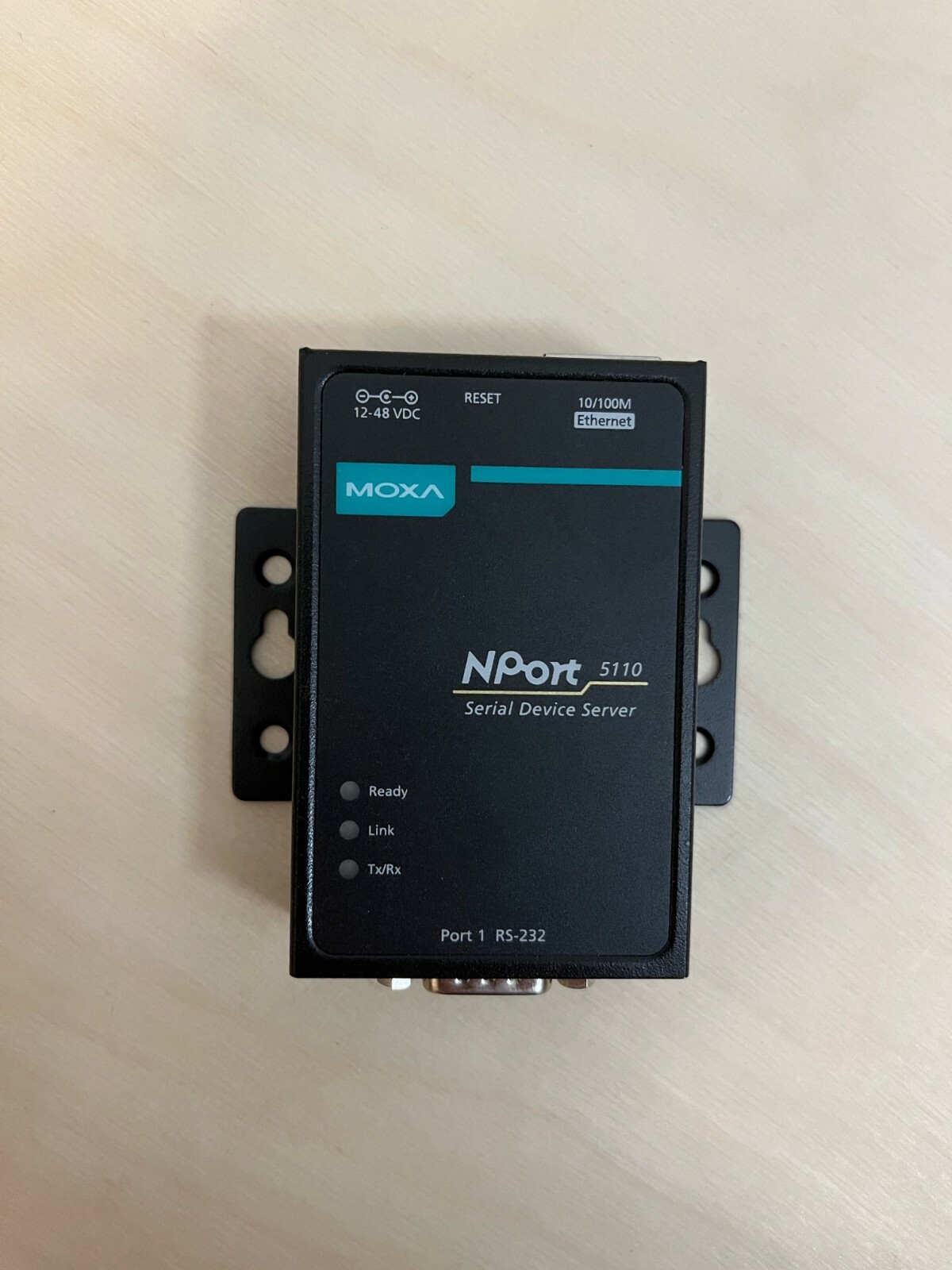 Moxa NPort 5110 Serial Device Server 10/100M Ethernet RS-232 MOXA 12 ...
