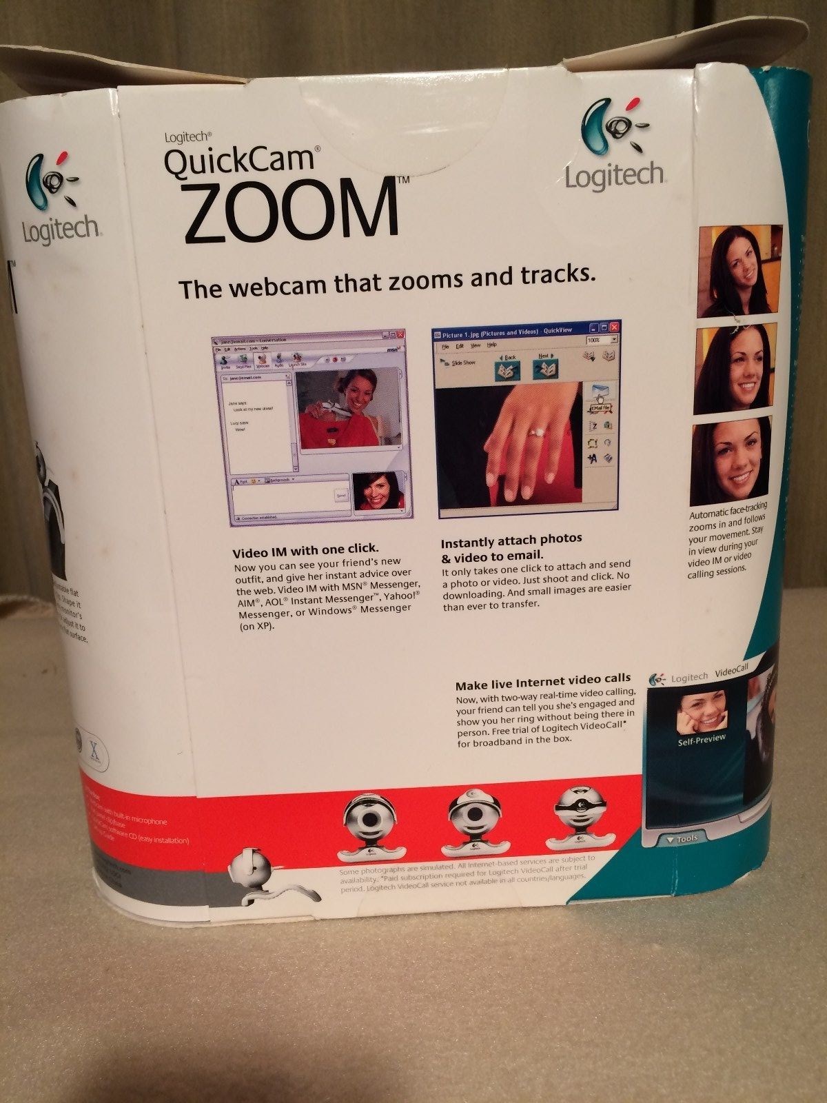 Logitech Webcam - Quick Cam Zoom QCZ00M 961325-1403