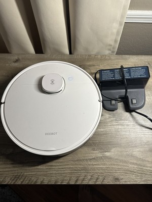 ECOVACS Deebot OZMO N7 Robot Vacuum and Mop Cleaner WORKS BUT HAS WEAK BATTERY