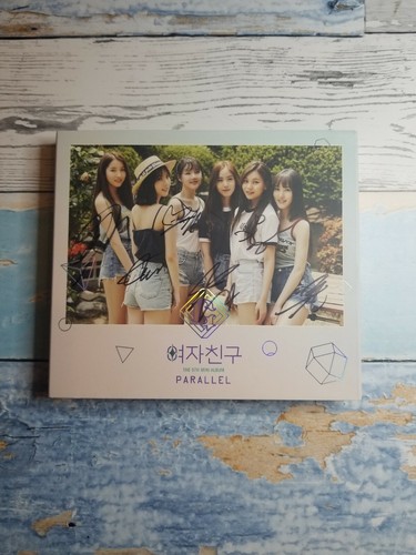 GFRIEND 5TH Mini Album PARALLEL Signed Autographed By All MEMBERS + 2 Photocards