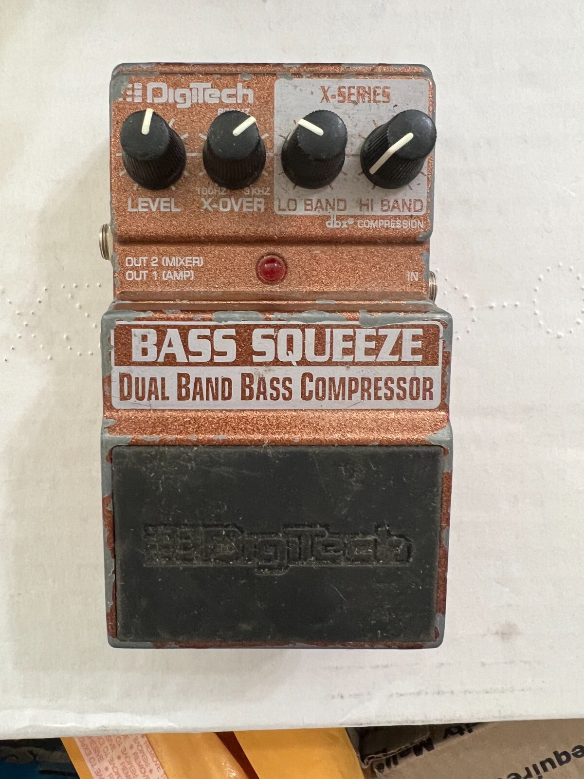 DigiTech BASS SQUEEZE X-SERIES コンプレッサー