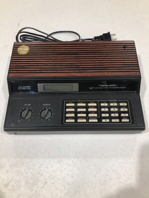 Vintage Realistic UVHF AM/FM Direct Entry Programable Scanner