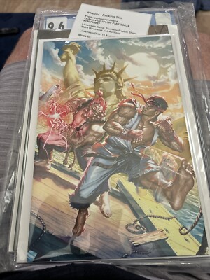 Street Fighter Masters: Akuma VS Ryu #1 Pasquale Ferrara Virgin variant NM Lm500