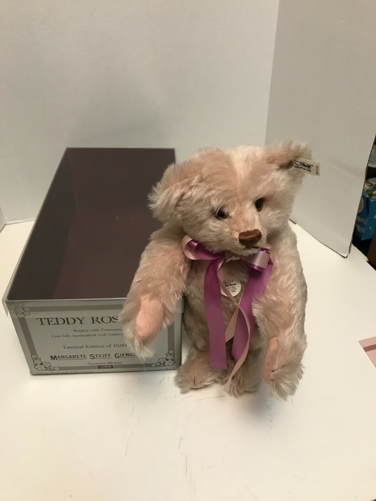 Steiff　テディーベアーteddy rose ❤STEIFF TEDDY ROSE Bear 1987 16