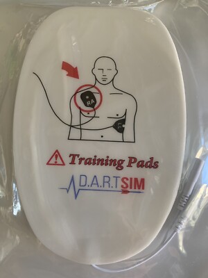 Adult AED Training Pads for WNL/Practi-trainer/XFT Units Brand new with 2 pairs!